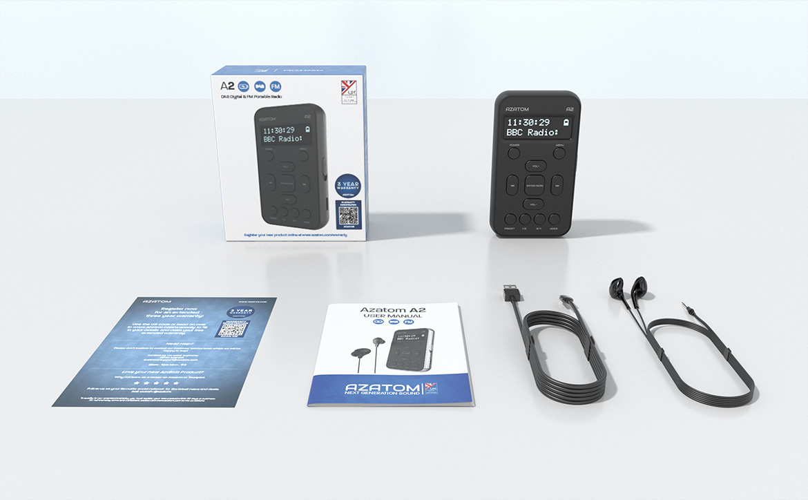 Azatom A2 DAB Radio