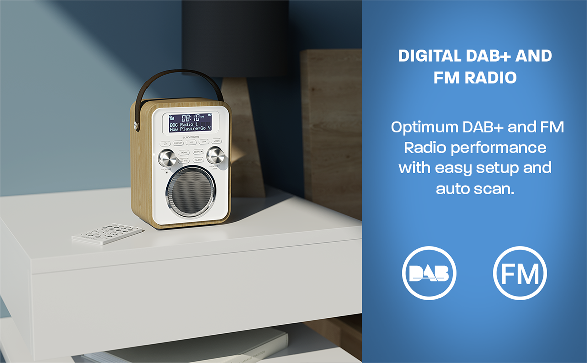 Azatom Blackfriars 2 Portable DAB Radio