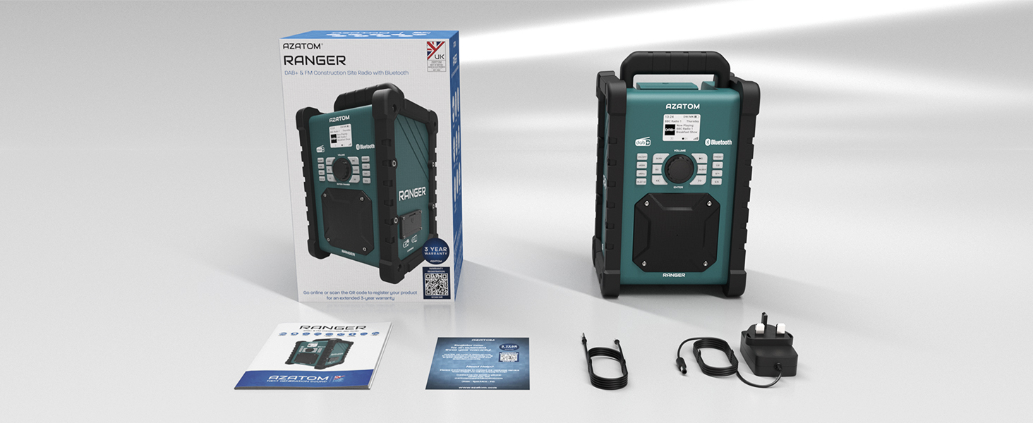 Azatom Ranger Portable DAB Radio