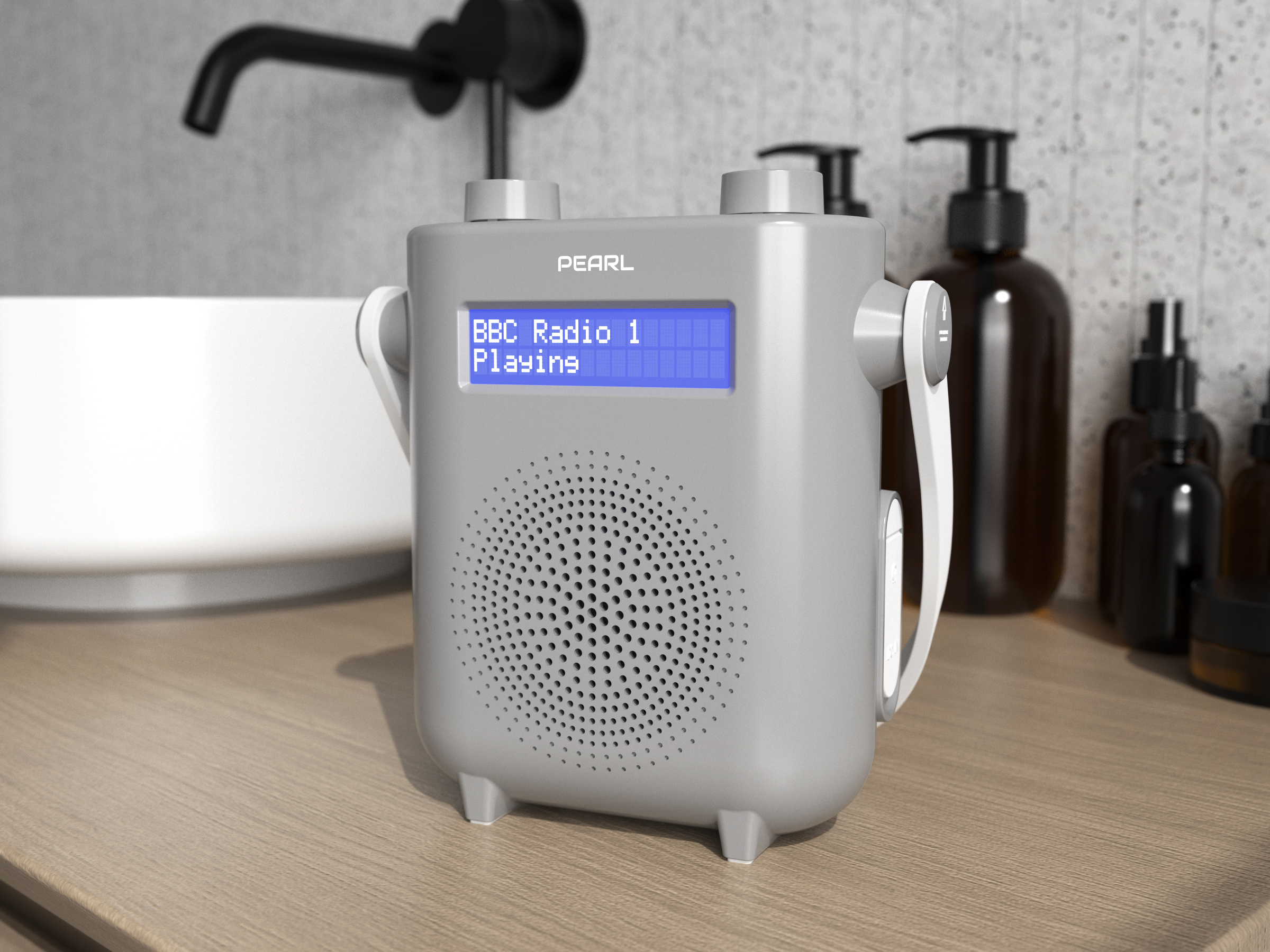 DABDAB& FM Digital Shower Radio | Bluetooth | Taiwan | Ubuy