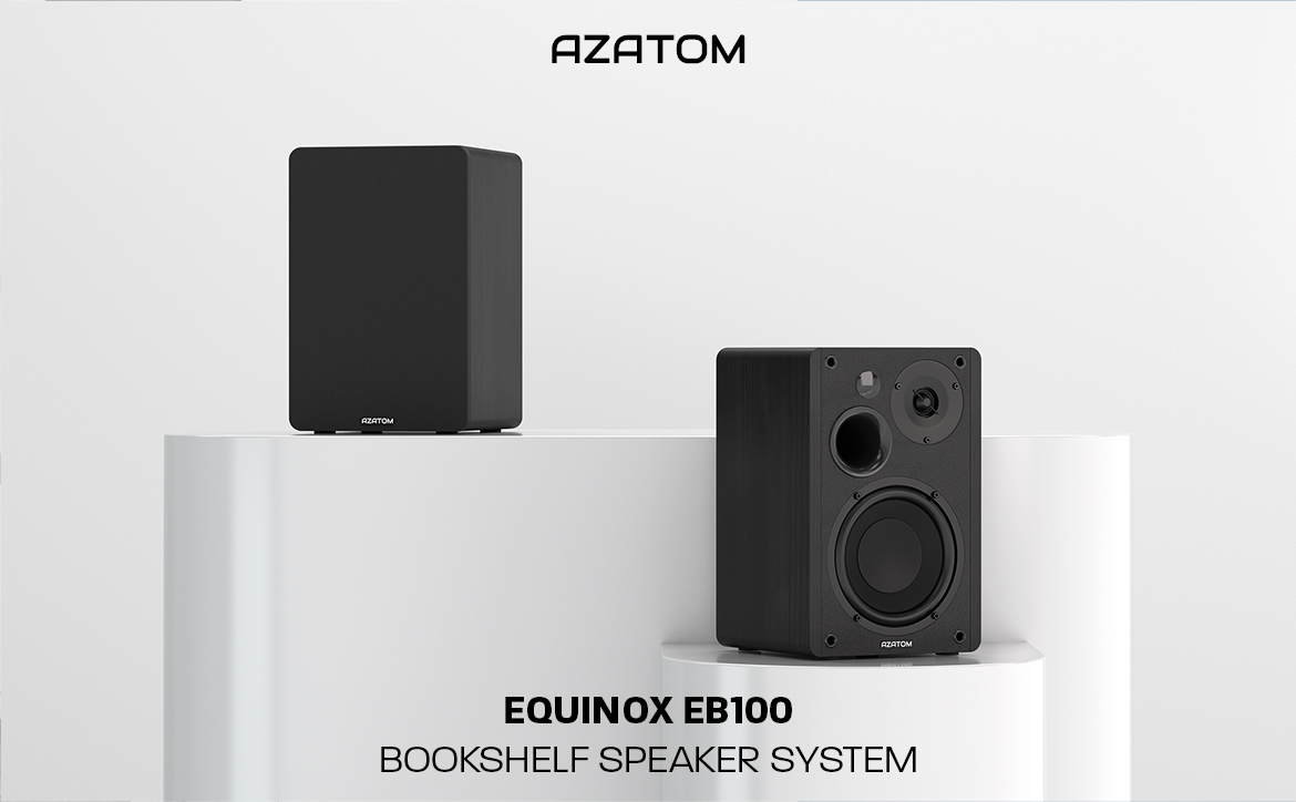 Azatom Equinox EB100 Bookshelf Speakers