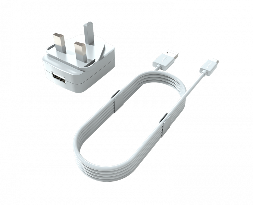 Micro USB Power Adapter with Micro USB Charging Cable