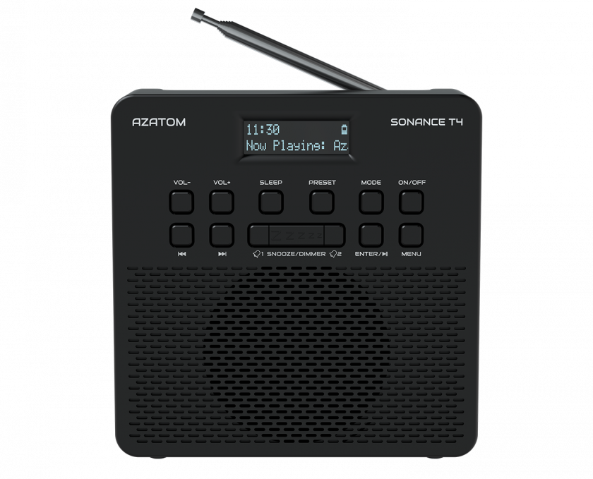 Sonance T4 DAB Digital & FM Radio - Black