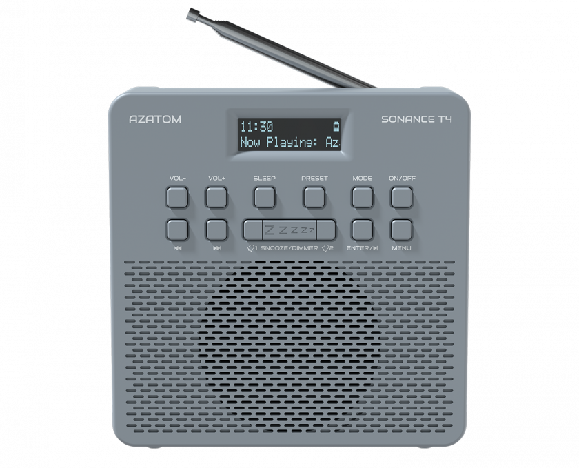 Sonance T4 DAB Digital & FM Radio - Grey