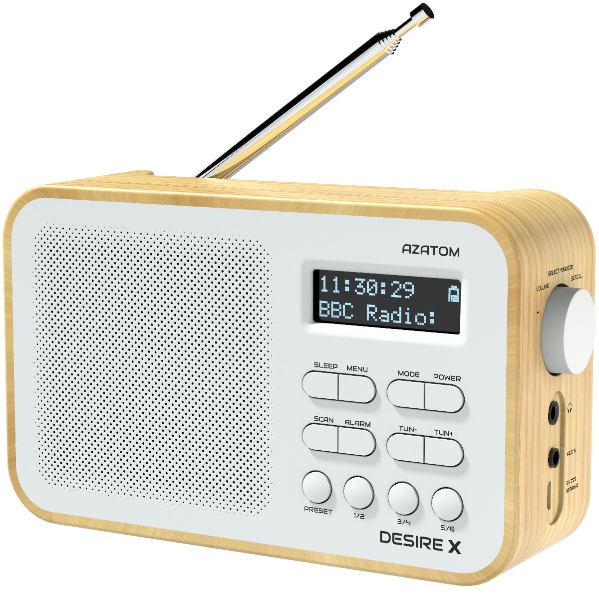 DAB/DAB+ & FM Portable Digital Radio | Bluetooth | Remote Control - View #7