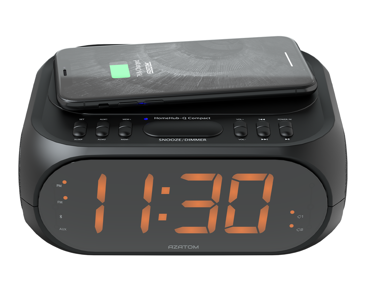 Set radio clearance alarm google home