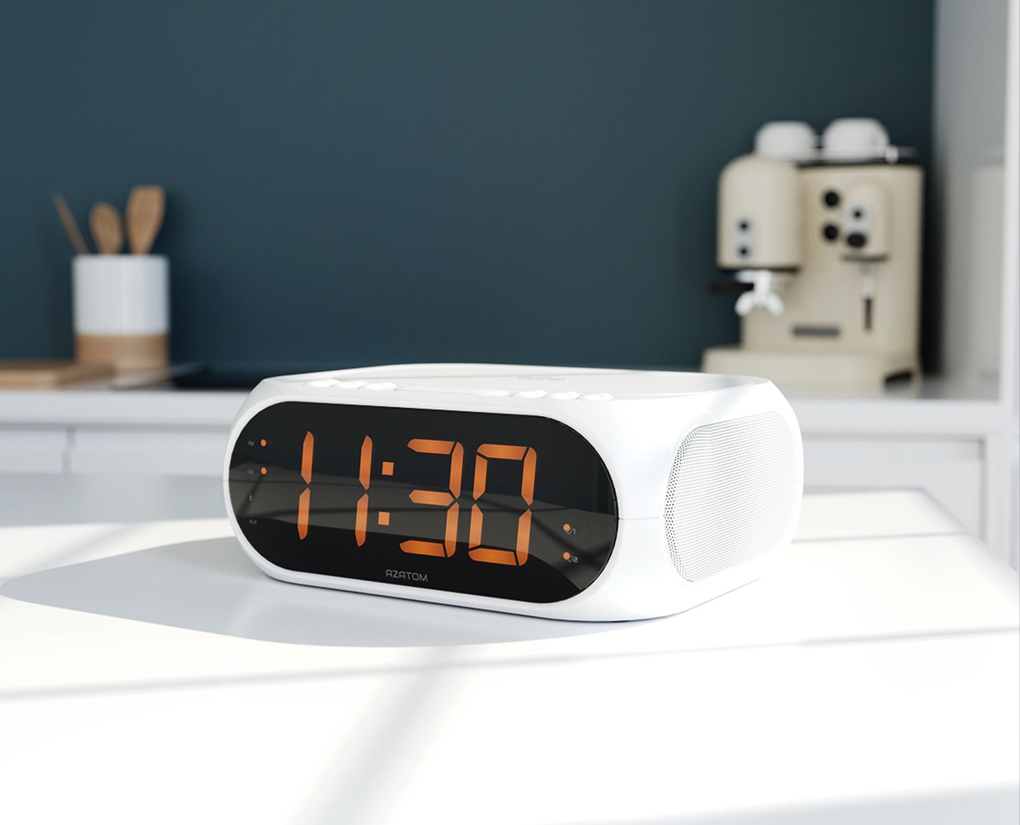 Home hub alarm clock best sale