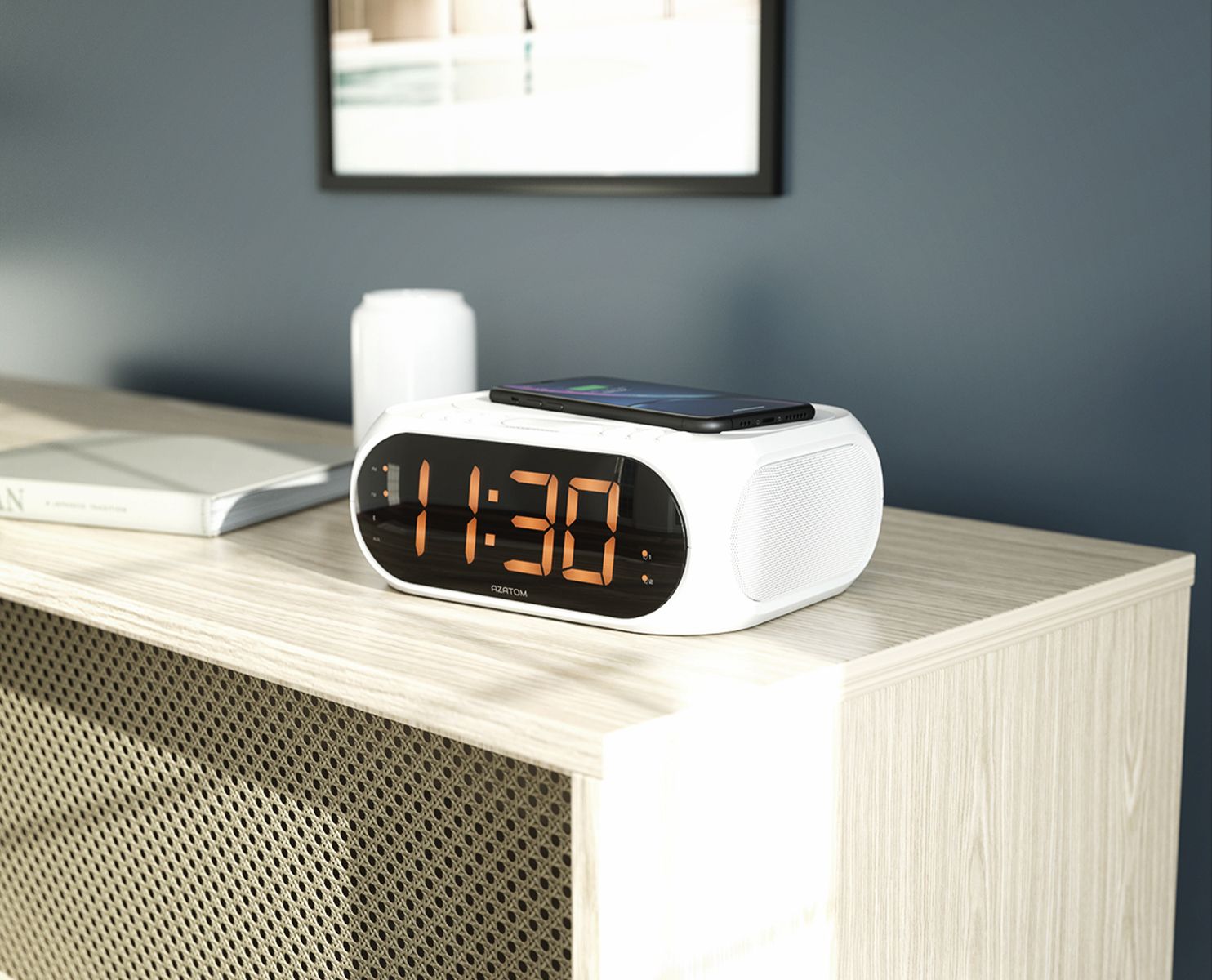 Google home hub alarm clock radio 2025